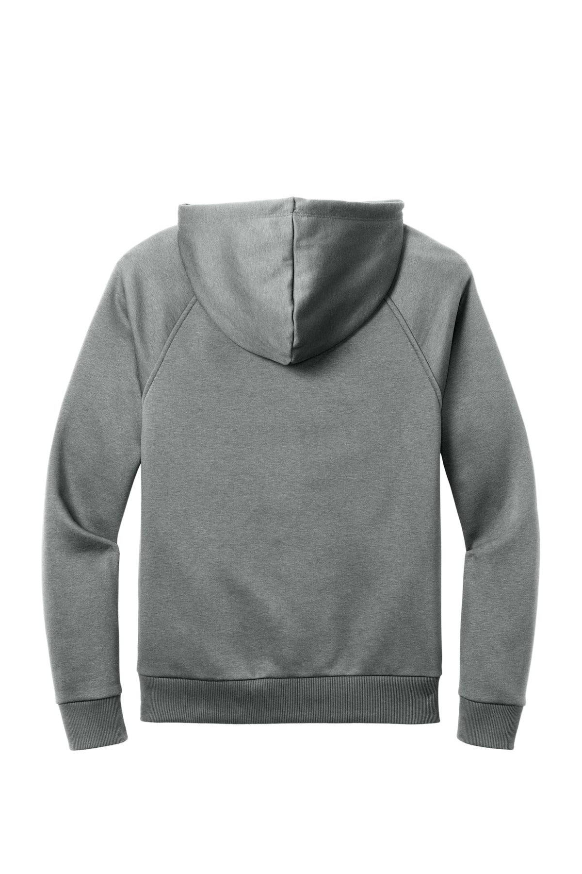 Allmade Unisex Organic CVC Fleece Pullover Hoodie AL5000 Aluminum Grey Heather