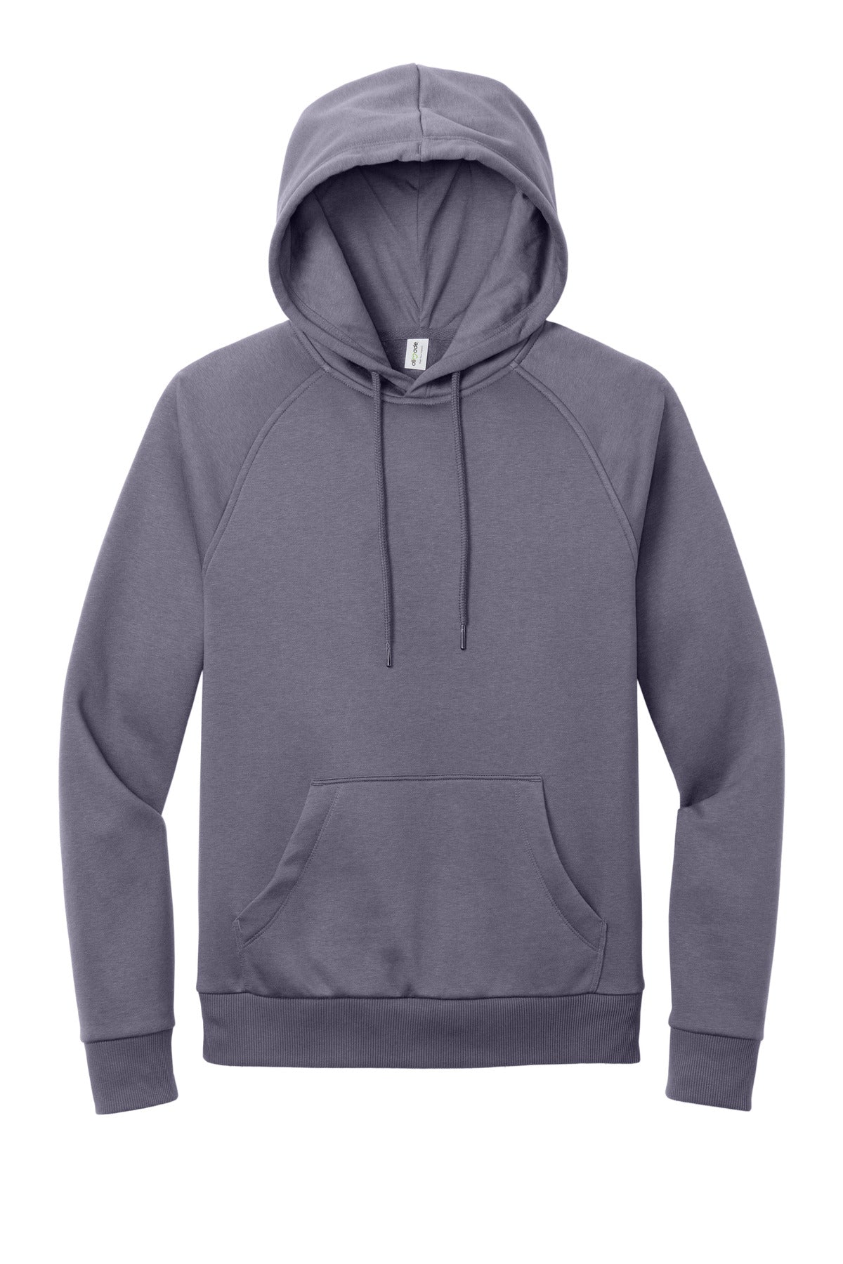 Allmade Unisex Organic CVC Fleece Pullover Hoodie AL5000 Cosmic Purple