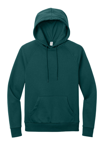 Allmade Unisex Organic CVC Fleece Pullover Hoodie AL5000 Deep Sea Green