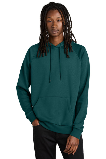Allmade Unisex Organic CVC Fleece Pullover Hoodie AL5000 Deep Sea Green