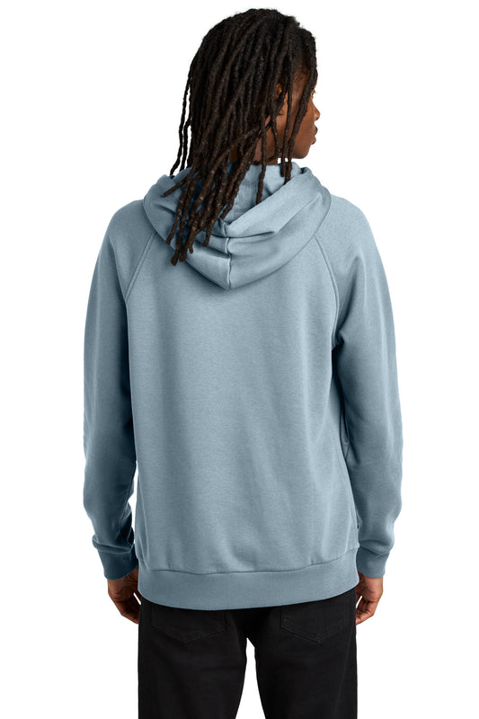Allmade Unisex Organic CVC Fleece Pullover Hoodie AL5000 I Like You Blue