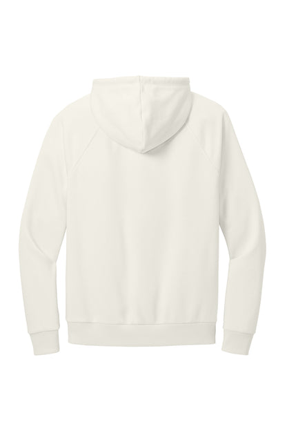 Allmade Unisex Organic CVC Fleece Pullover Hoodie AL5000 White Sand