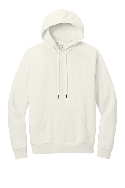 Allmade Unisex Organic CVC Fleece Pullover Hoodie AL5000 White Sand