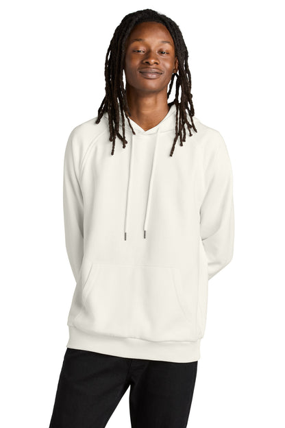 Allmade Unisex Organic CVC Fleece Pullover Hoodie AL5000 White Sand