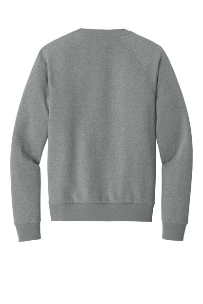 Allmade Unisex Organic CVC Fleece Crewneck Sweatshirt AL5004 Aluminum Grey Heather