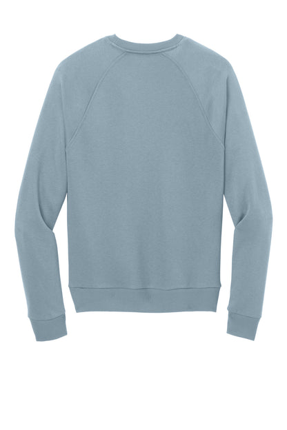 Allmade Unisex Organic CVC Fleece Crewneck Sweatshirt AL5004 I Like You Blue