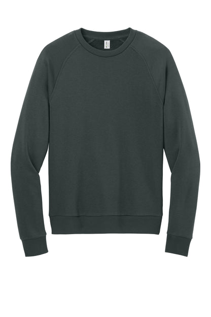 Allmade Unisex Organic CVC Fleece Crewneck Sweatshirt AL5004 Terrain Grey