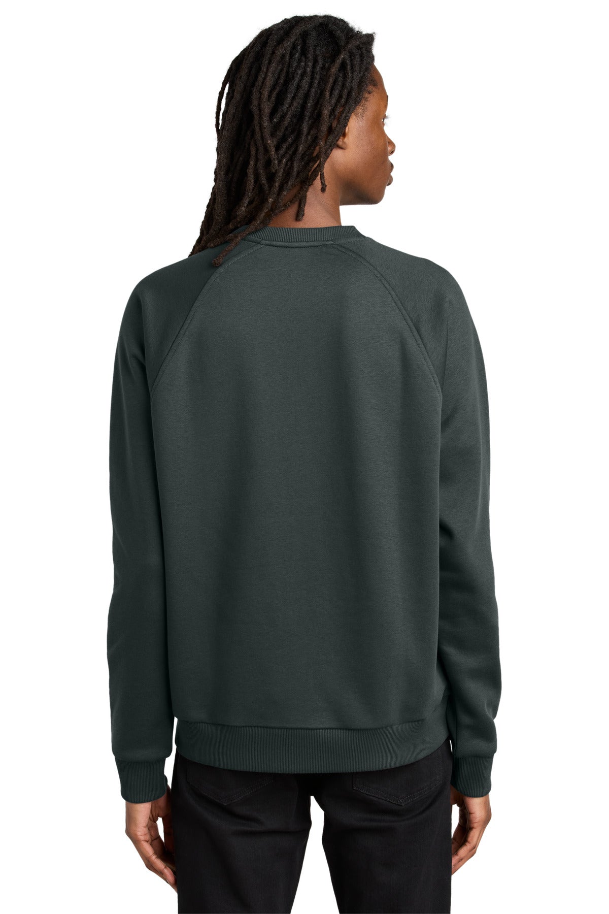 Allmade Unisex Organic CVC Fleece Crewneck Sweatshirt AL5004 Terrain Grey