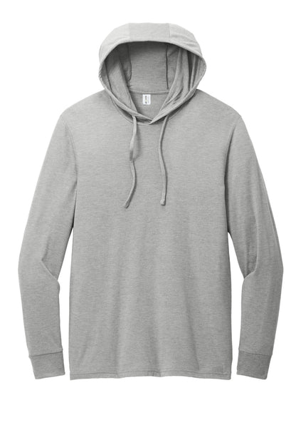 Allmade Unisex Tri-Blend Hoodie Tee AL6003 Aluminum Grey