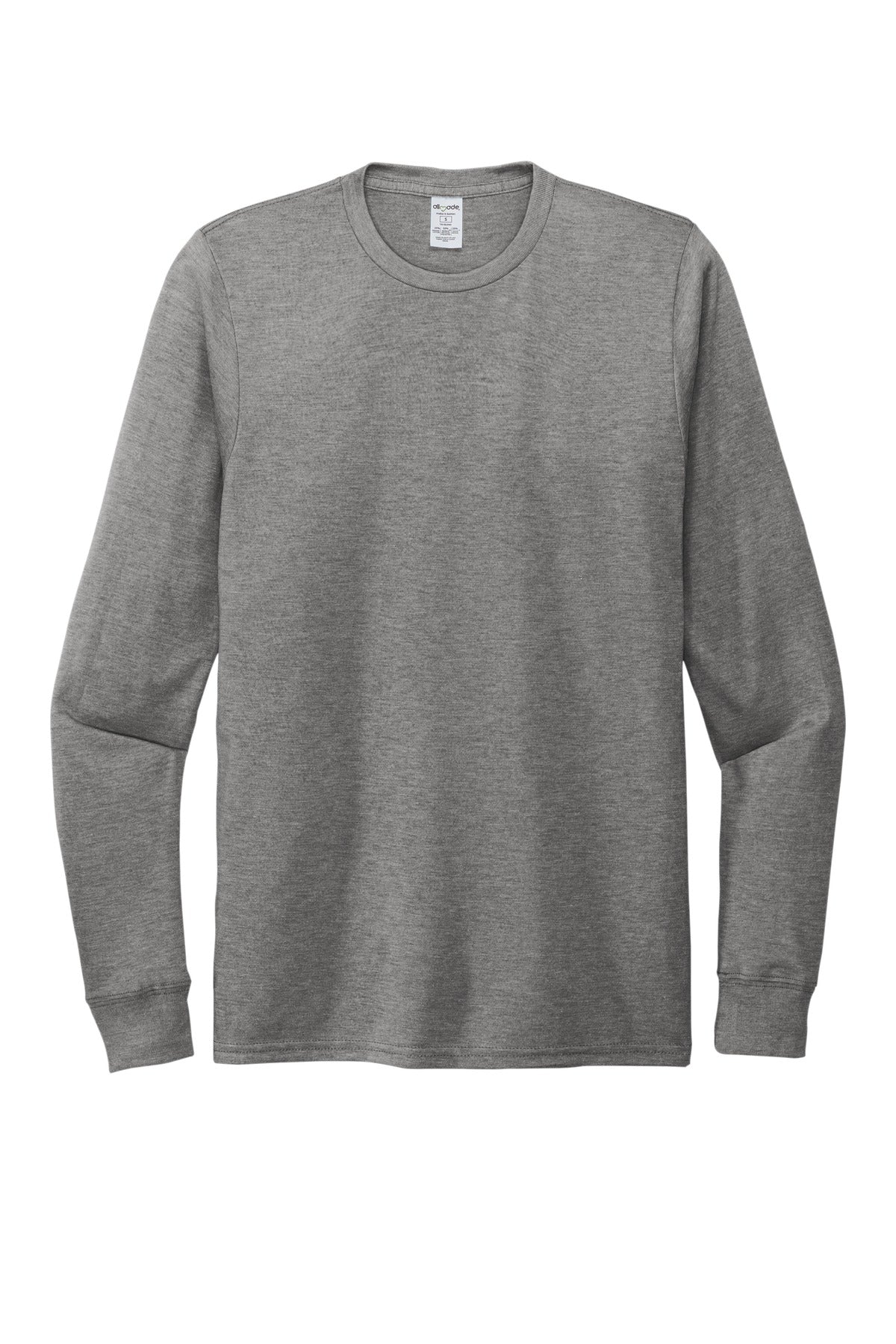 Allmade  Unisex Tri-Blend Long Sleeve Tee AL6004 Aluminum Grey