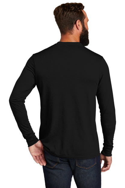 Allmade  Unisex Tri-Blend Long Sleeve Tee AL6004 Deep Black