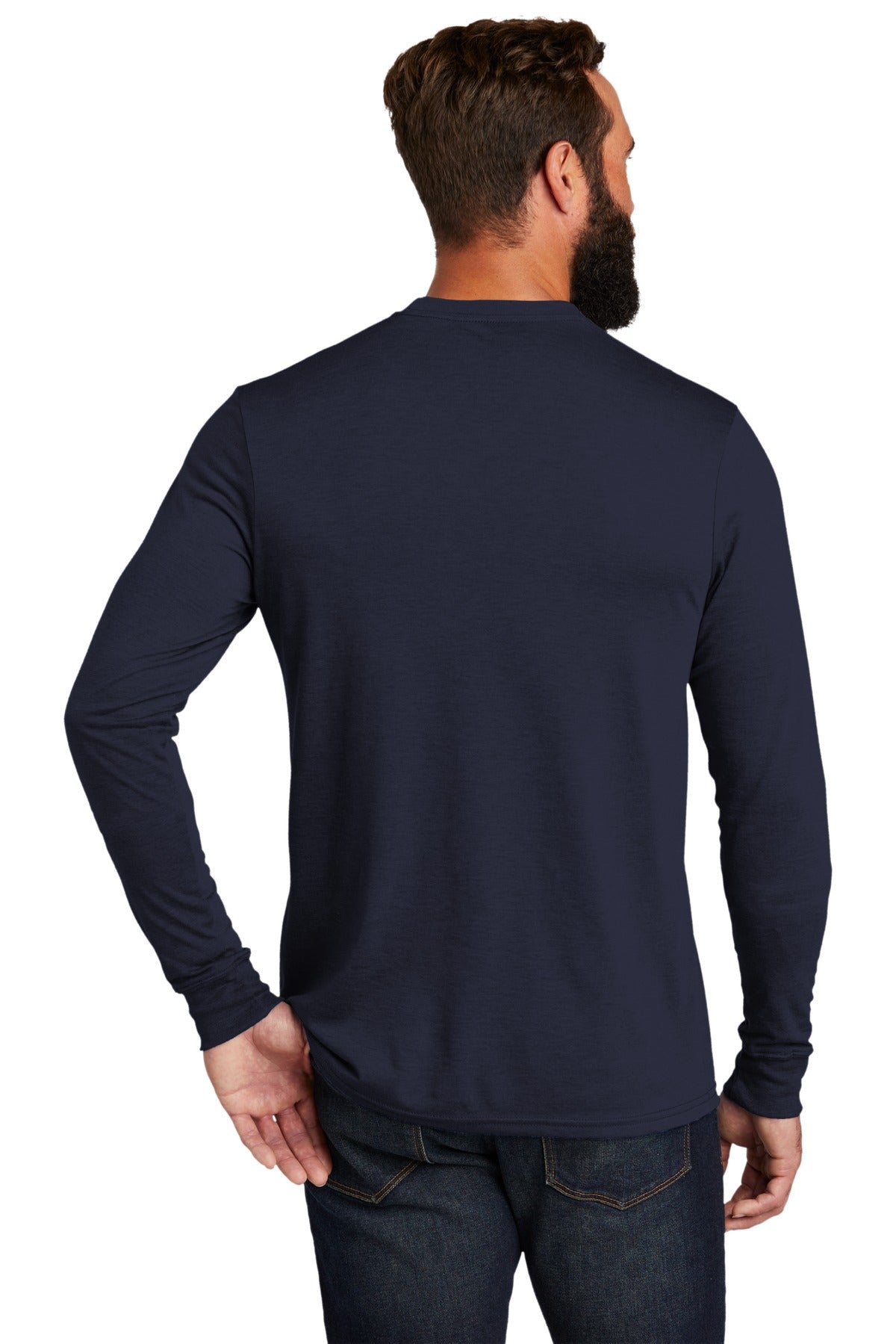 Allmade  Unisex Tri-Blend Long Sleeve Tee AL6004 Night Sky Navy