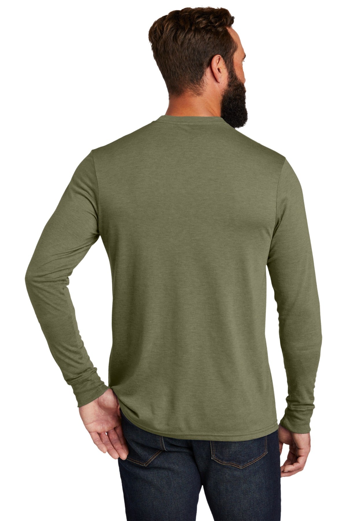 Allmade  Unisex Tri-Blend Long Sleeve Tee AL6004 Olive You Green