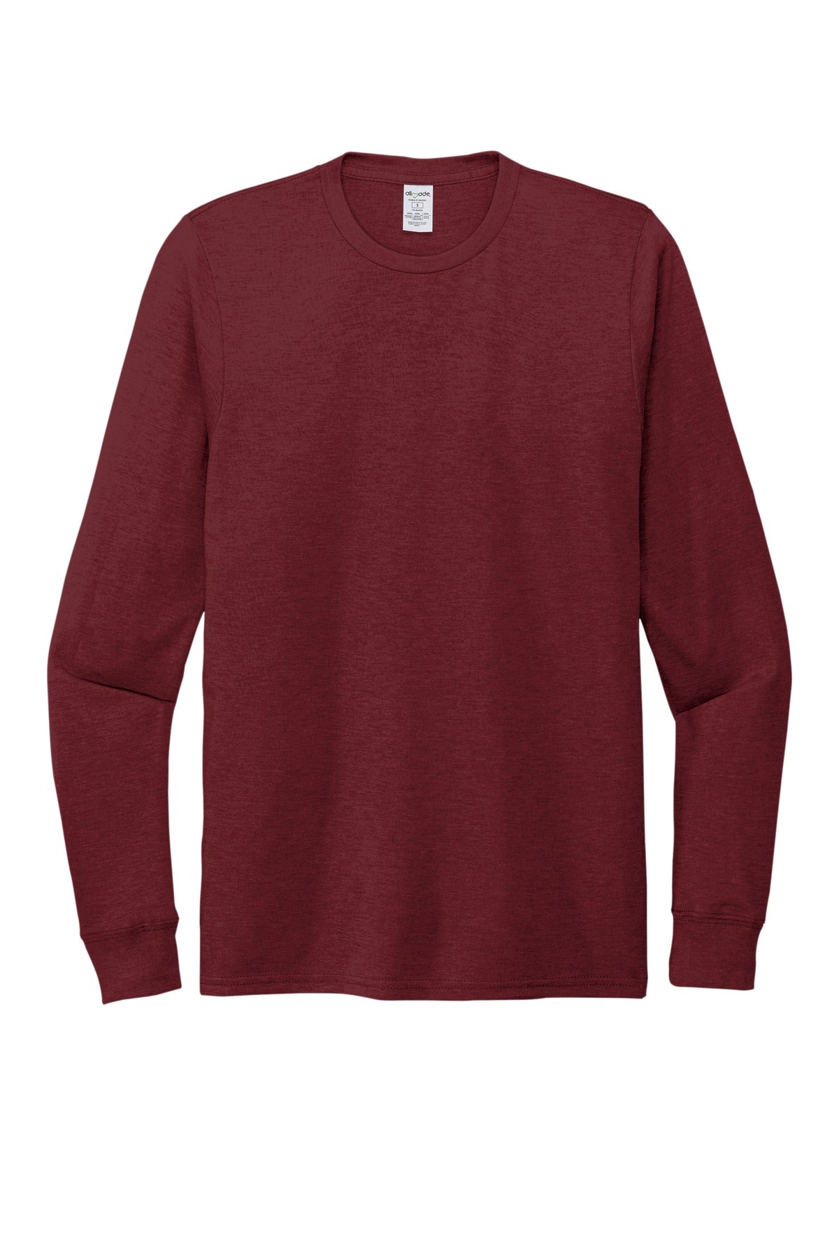 Allmade  Unisex Tri-Blend Long Sleeve Tee AL6004 Vino Red