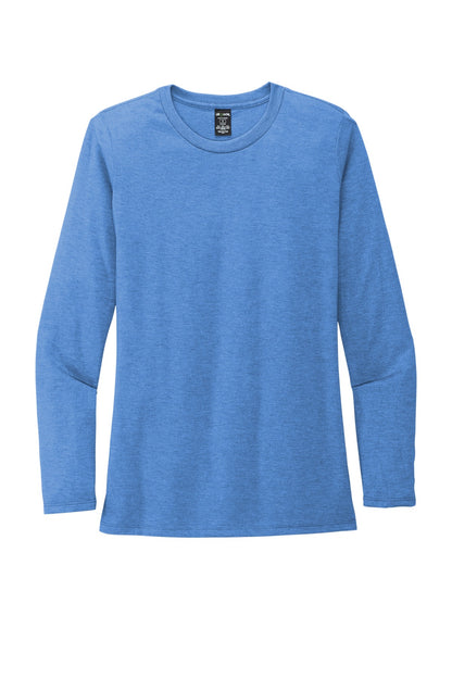 Allmade   Women's Tri-Blend Long Sleeve Tee AL6008 Azure Blue