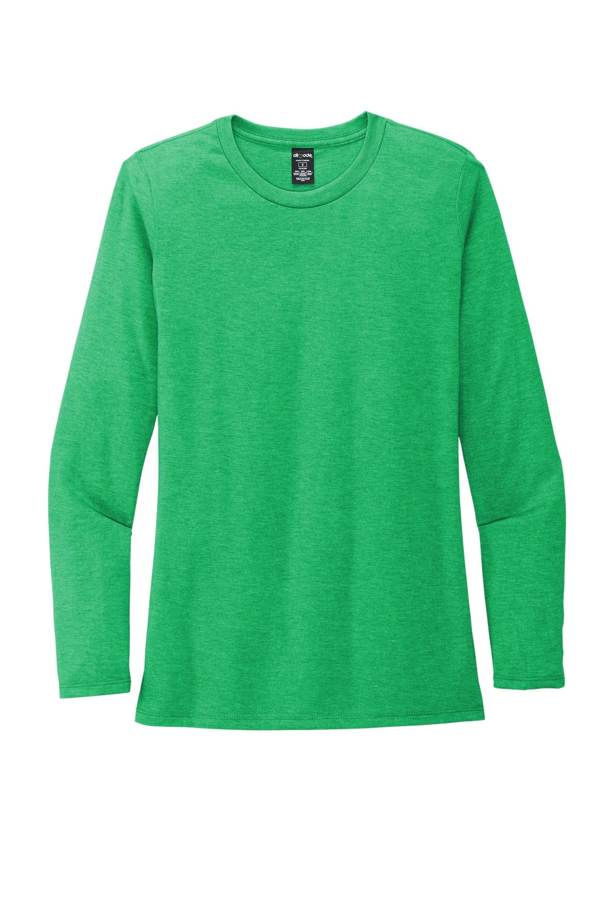 Allmade   Women's Tri-Blend Long Sleeve Tee AL6008 Enviro Green