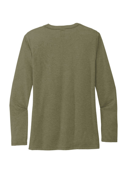 Allmade   Women's Tri-Blend Long Sleeve Tee AL6008 Olive You Green