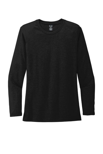 Allmade   Women's Tri-Blend Long Sleeve Tee AL6008 Space Black