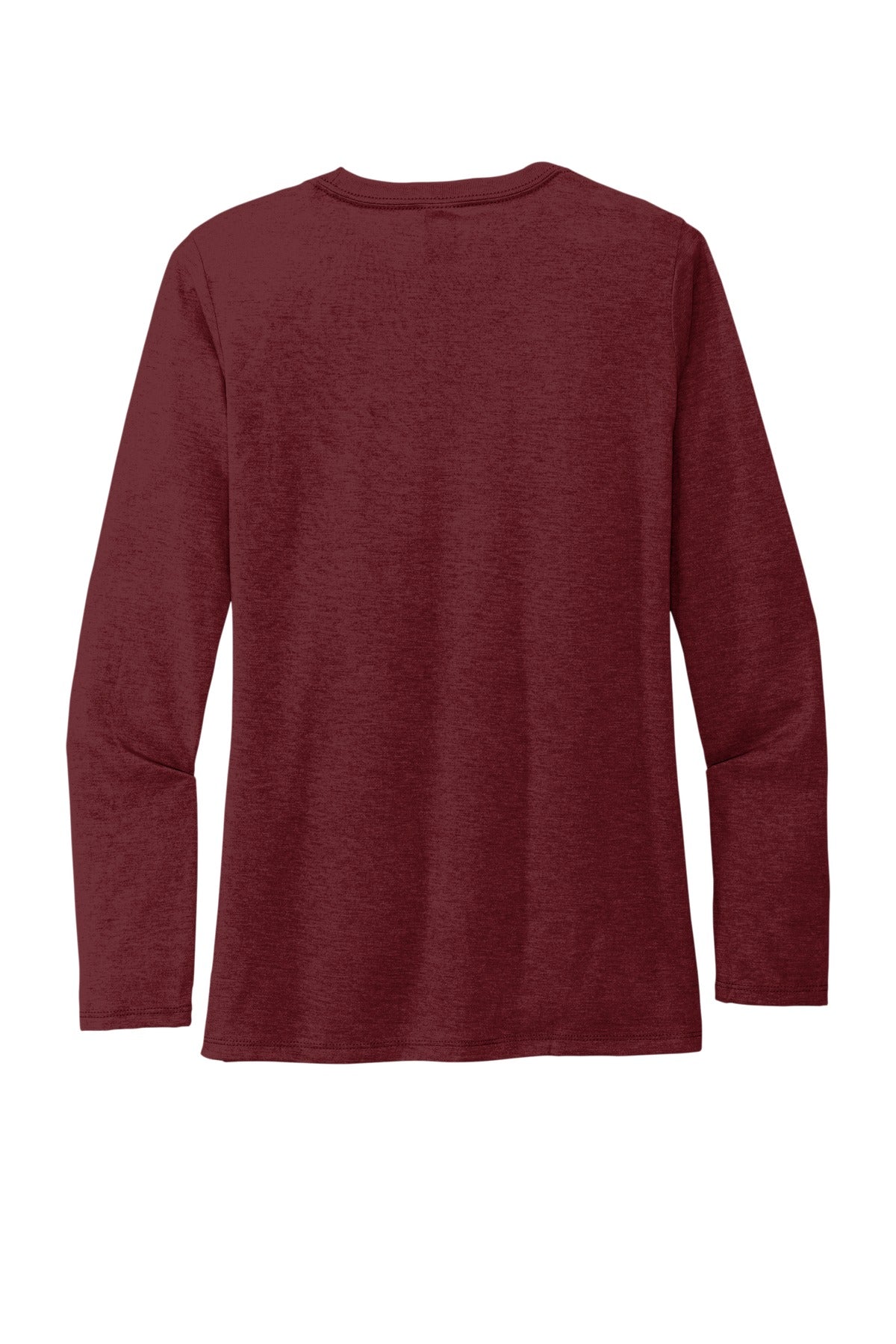 Allmade   Women's Tri-Blend Long Sleeve Tee AL6008 Vino Red