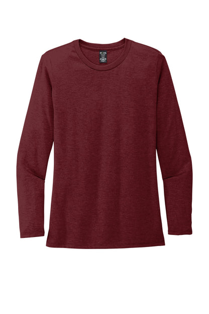 Allmade   Women's Tri-Blend Long Sleeve Tee AL6008 Vino Red