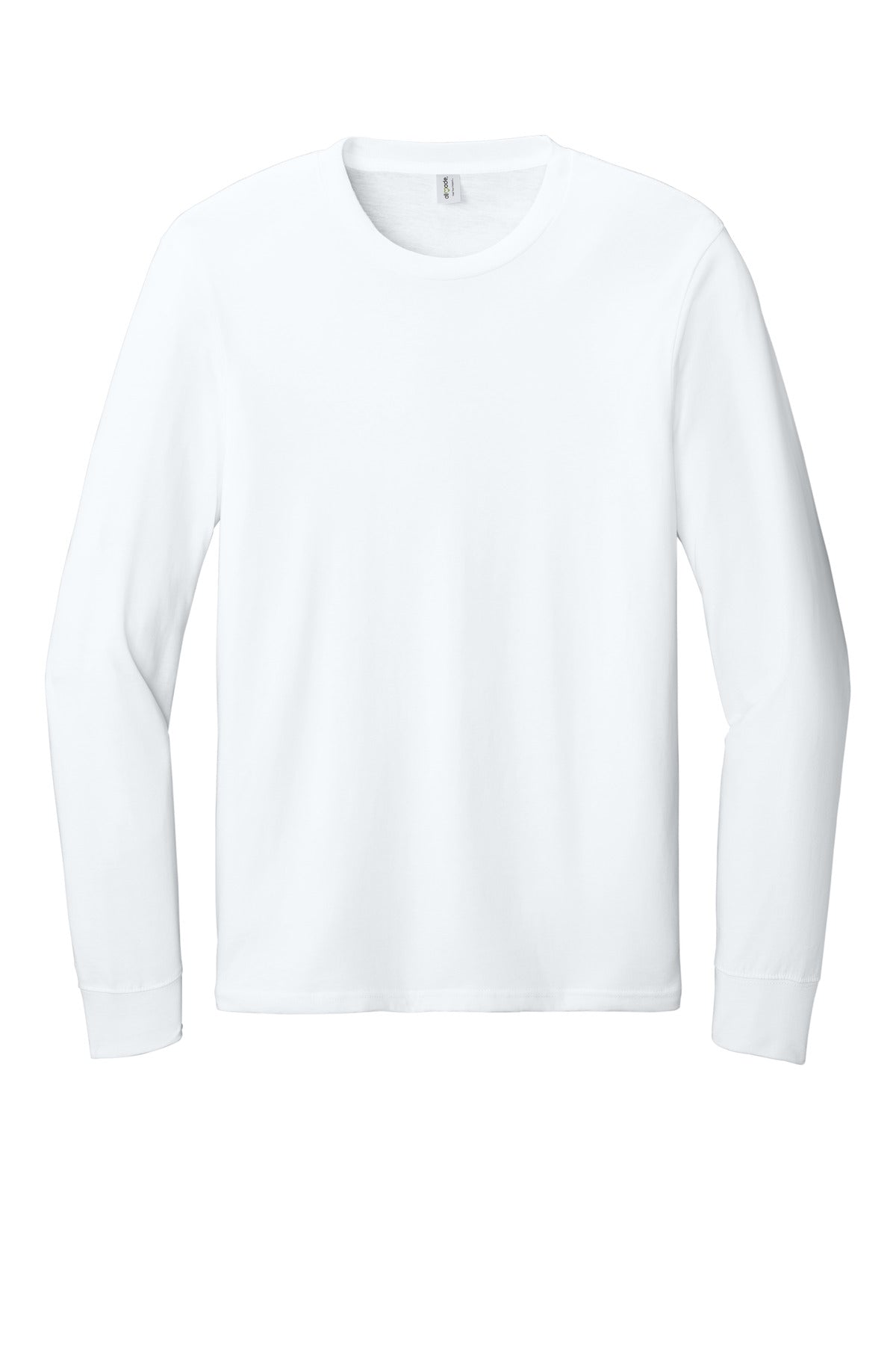 Allmade Unisex Long Sleeve Organic Cotton Tee AL6104 Bright White