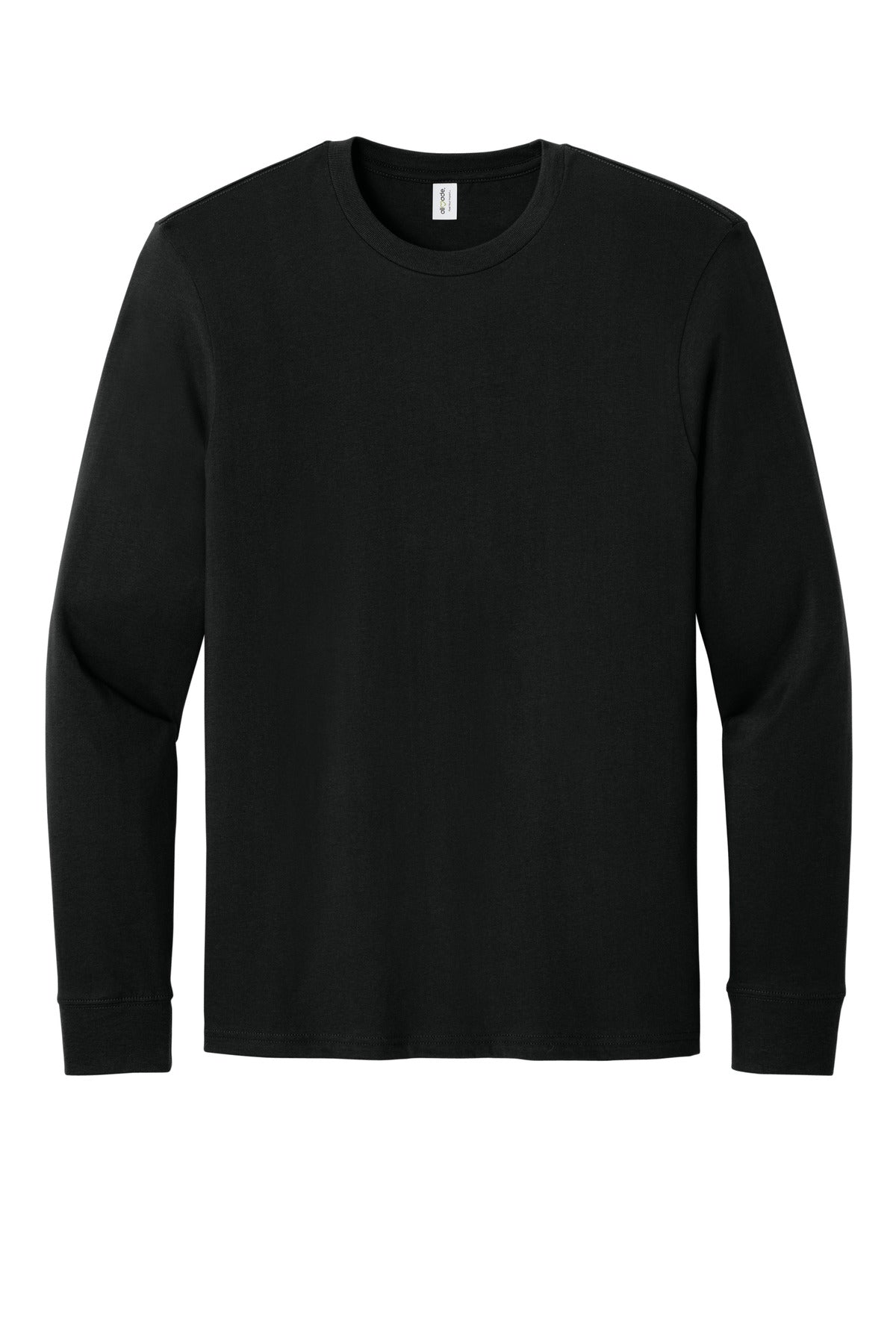 Allmade Unisex Long Sleeve Organic Cotton Tee AL6104 Deep Black