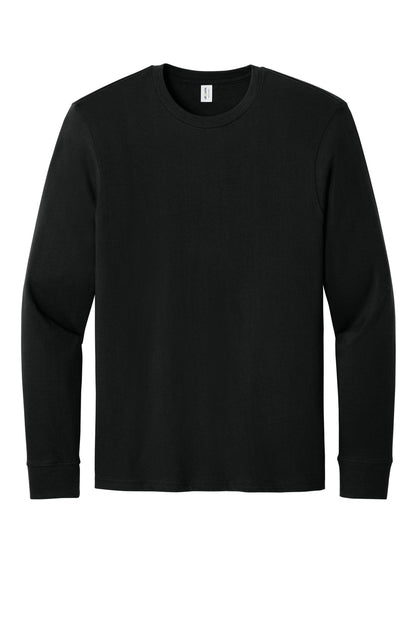 Allmade Unisex Long Sleeve Organic Cotton Tee AL6104 Deep Black