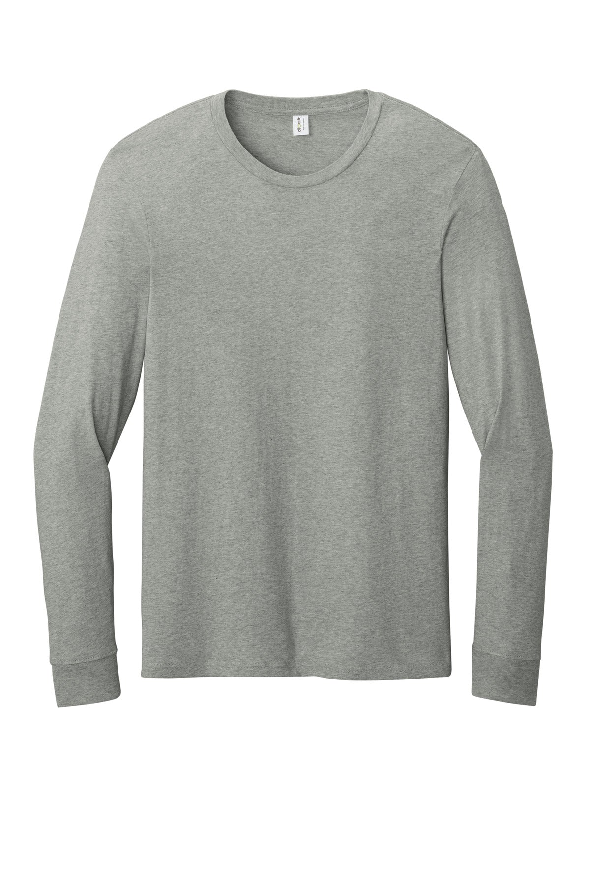Allmade Unisex Long Sleeve Organic Cotton Tee AL6104 Granite Grey Heather