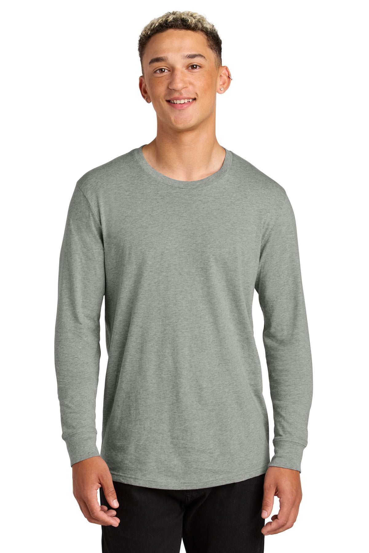 Allmade Unisex Long Sleeve Organic Cotton Tee AL6104 Granite Grey Heather