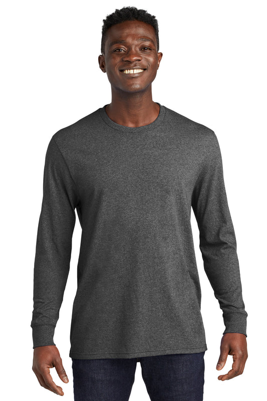 Allmade Unisex Long Sleeve Recycled Blend Tee AL6204 Reloaded Charcoal Heather