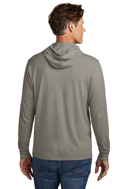 Allmade Unisex Mineral Dye Organic Cotton Hoodie Tee AL6305 Driftwood Grey