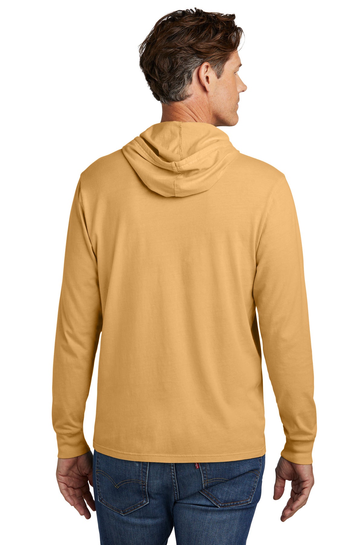 Allmade Unisex Mineral Dye Organic Cotton Hoodie Tee AL6305 Golden Wheat