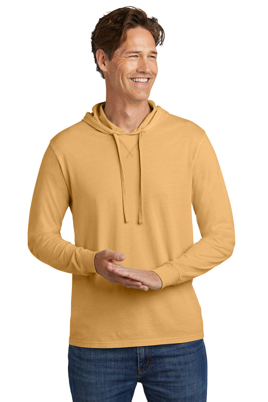 Allmade Unisex Mineral Dye Organic Cotton Hoodie Tee AL6305 Golden Wheat