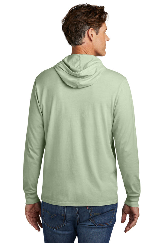 Allmade Unisex Mineral Dye Organic Cotton Hoodie Tee AL6305 Lichen Green