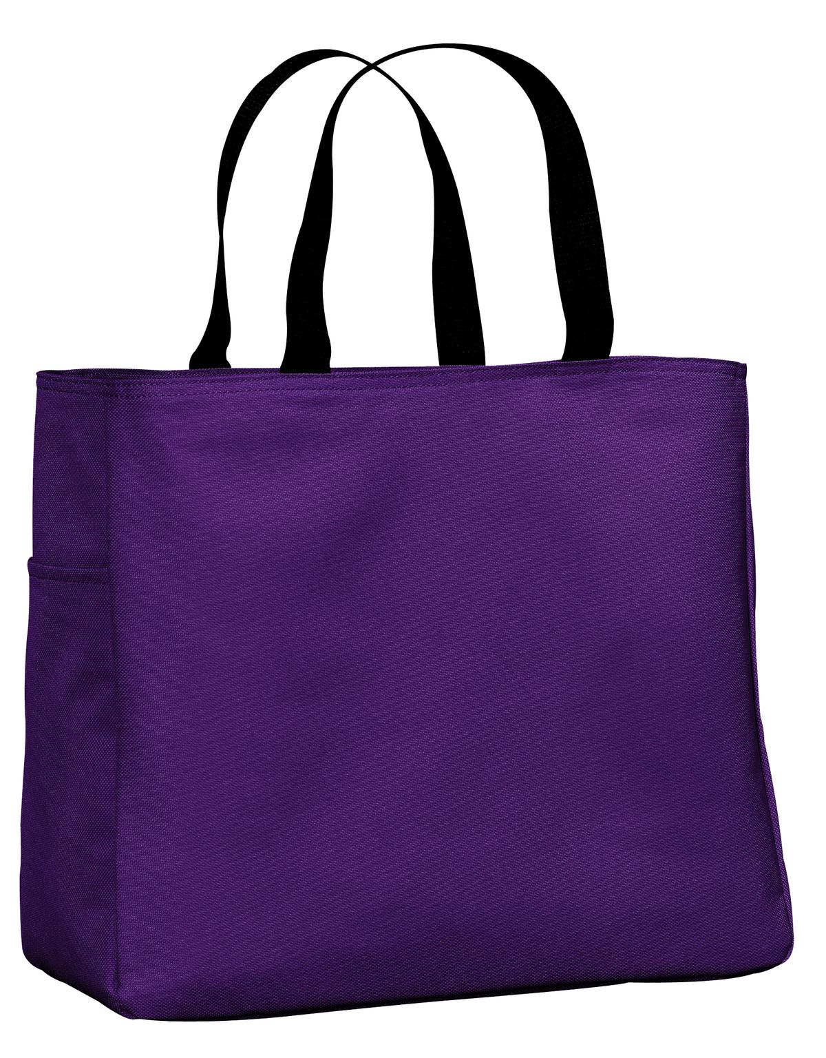 Port Authority - Essential Tote B0750 Purple