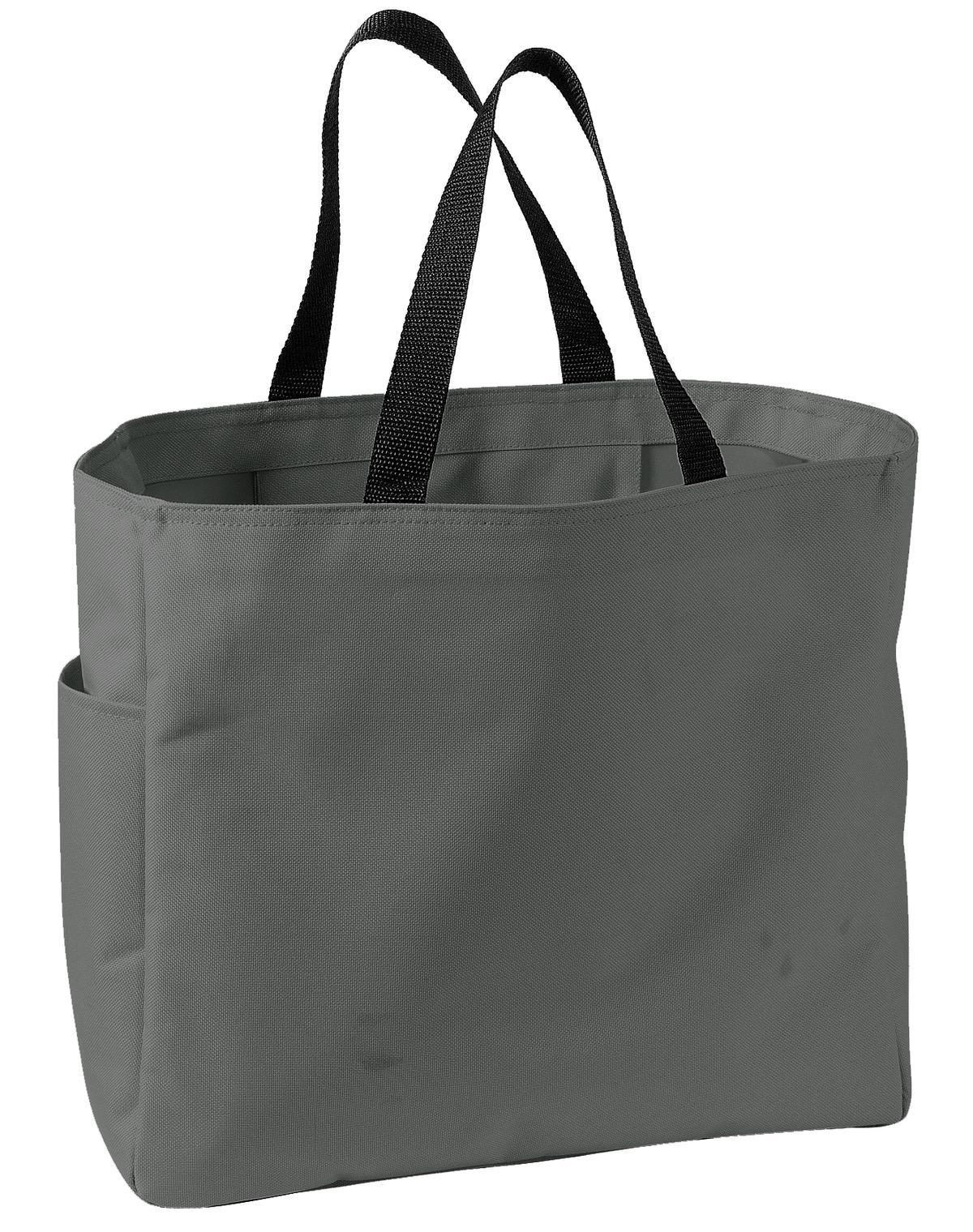 Port Authority - Essential Tote B0750 Charcoal