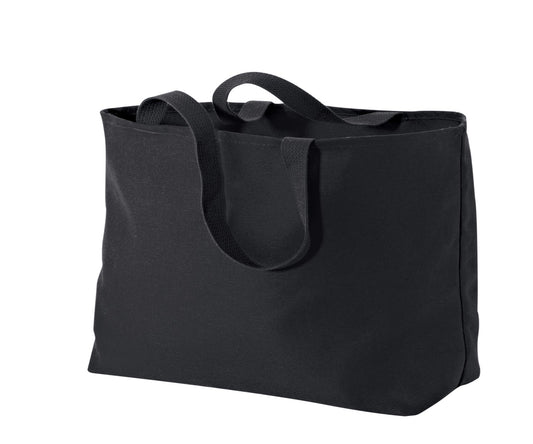 Port Authority - Ideal Twill Jumbo Tote B300 Black