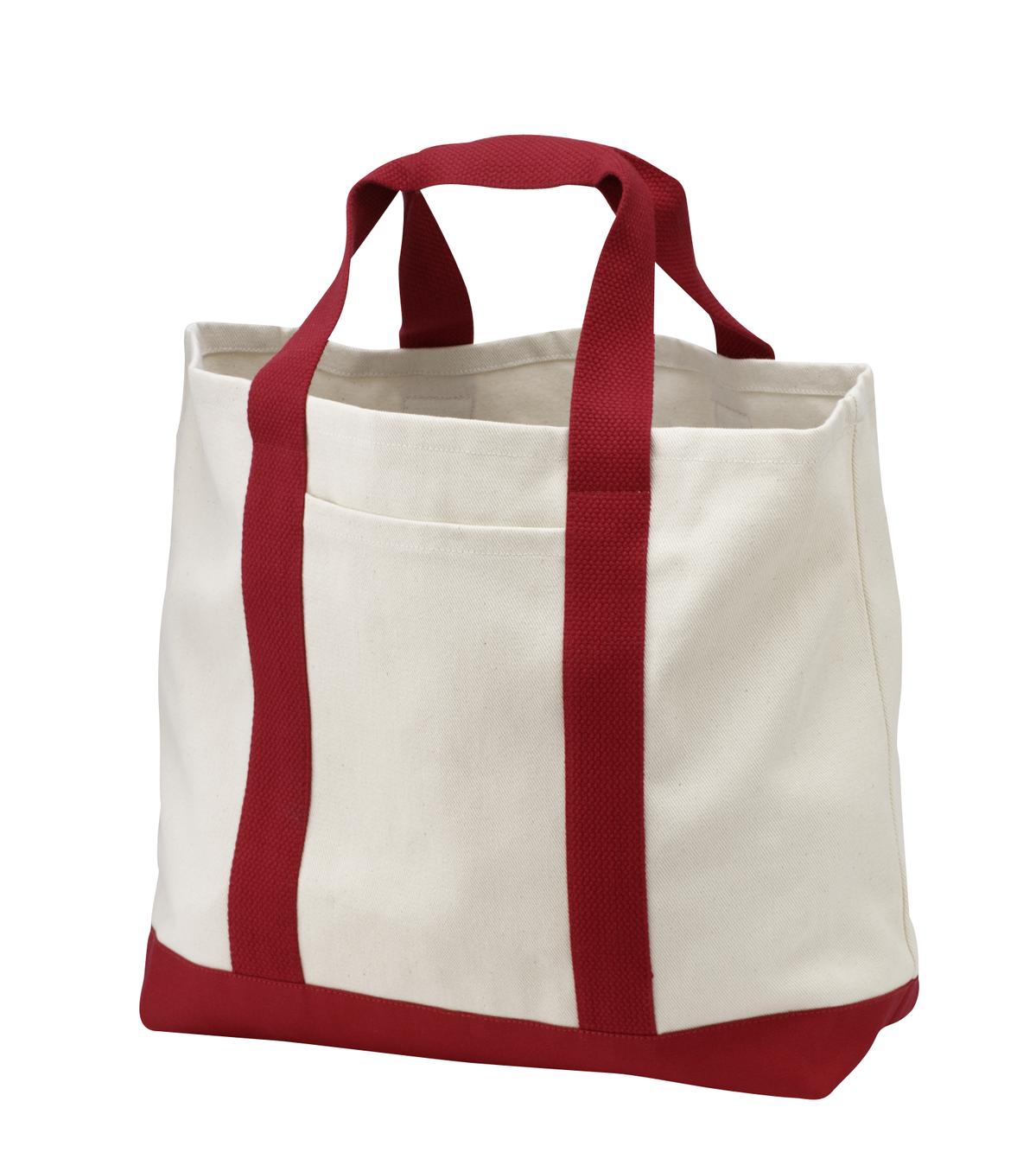 Port Authority - Ideal Twill Two-Tone Shopping Tote B400