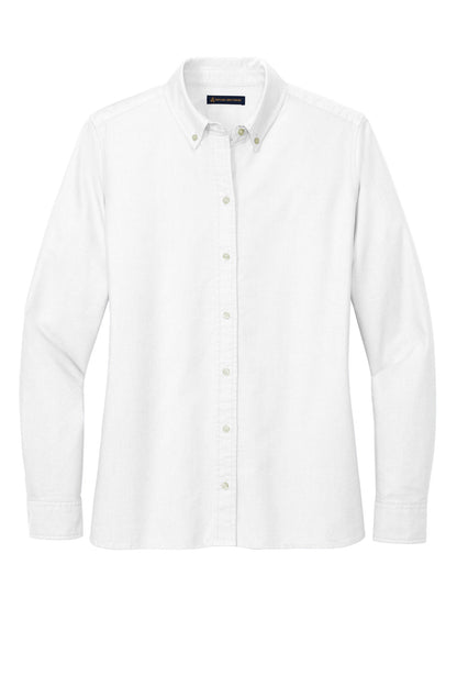 Brooks Brothers Women's Casual Oxford Cloth Shirt BB18005 White