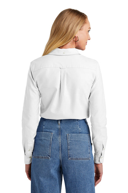 Brooks Brothers Women's Casual Oxford Cloth Shirt BB18005 White