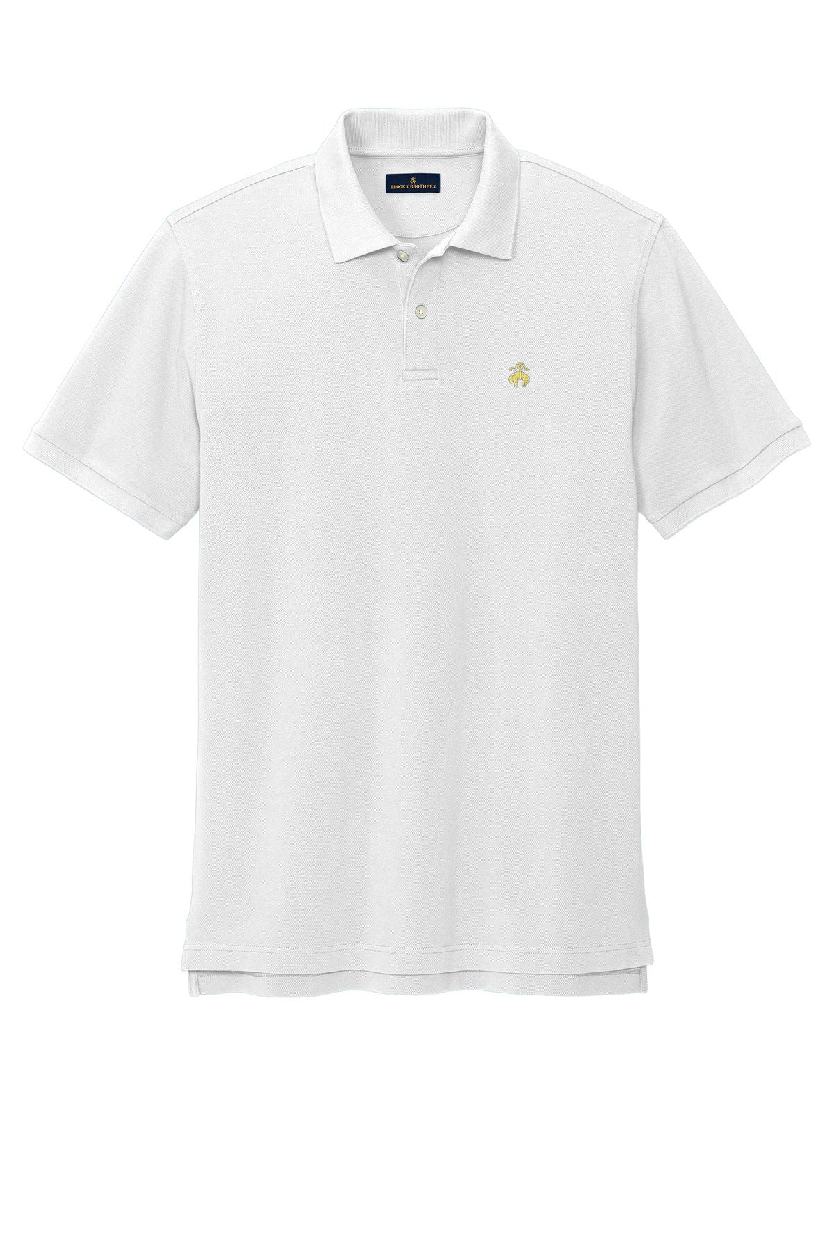 Brooks Brothers Pima Cotton Pique Polo BB18200 White