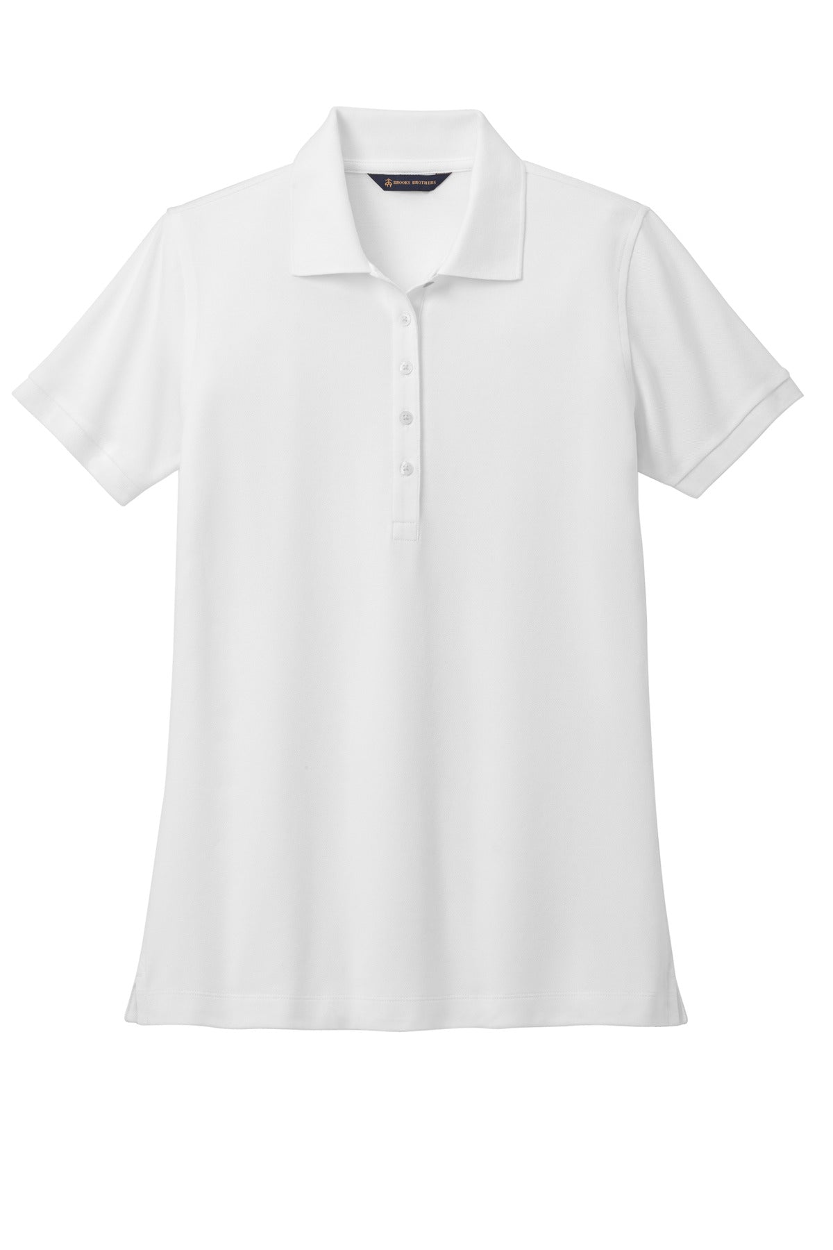 Brooks Brothers Women's Pima Cotton Pique Polo BB18201 White