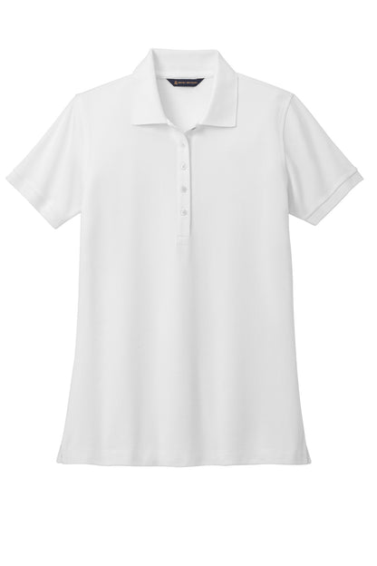 Brooks Brothers Women's Pima Cotton Pique Polo BB18201 White