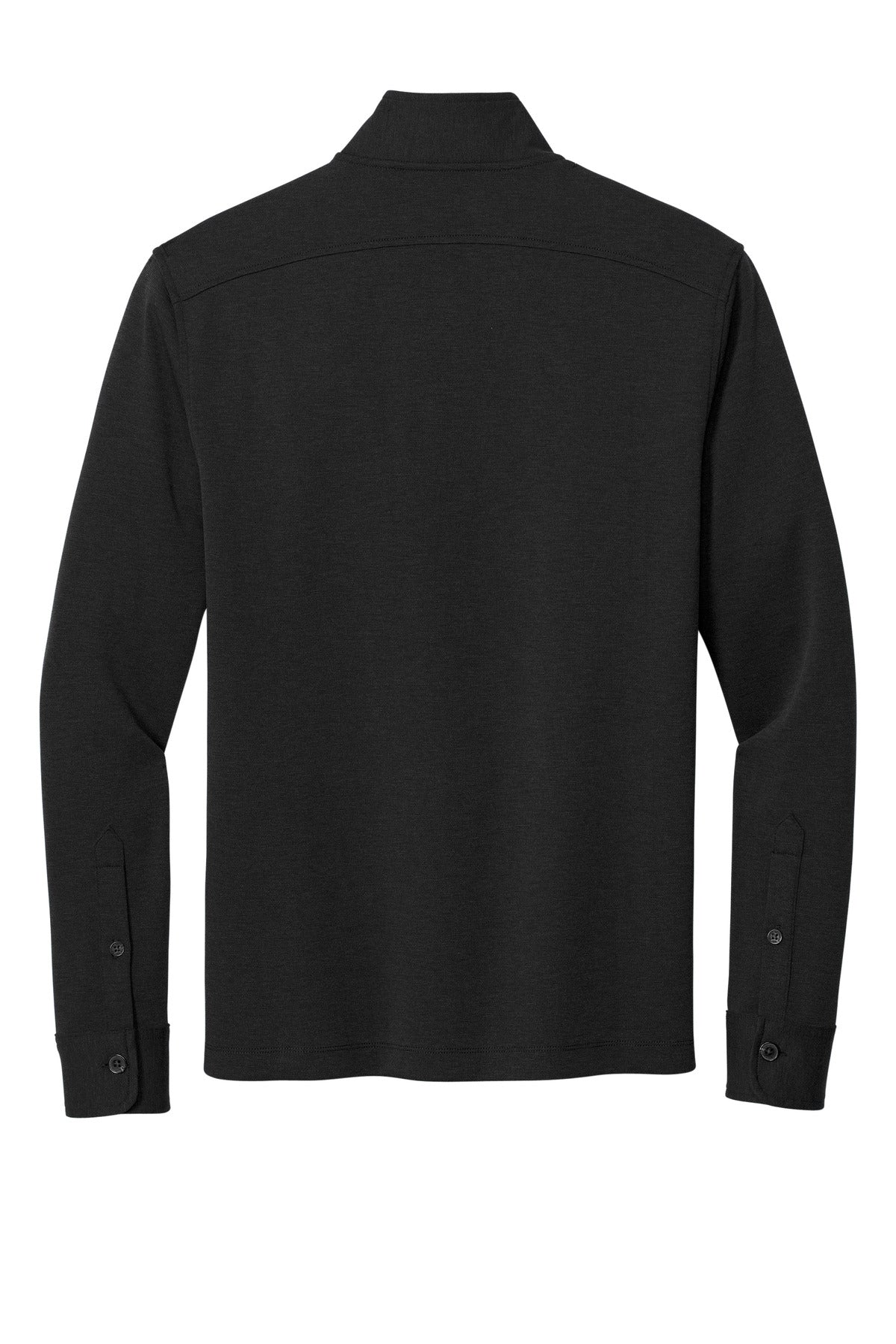 Brooks Brothers Mid-Layer Stretch 1/2-Button BB18202 Black Heather