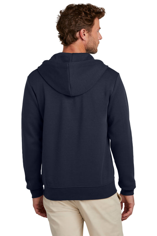Brooks Brothers Double-Knit Full-Zip Hoodie BB18208 Night Navy