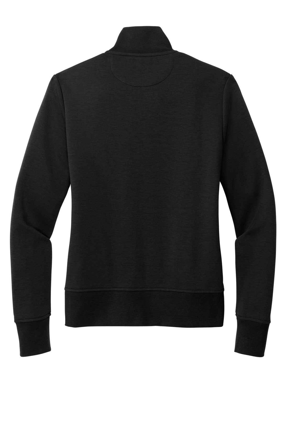 Brooks Brothers Women's Double-Knit Full-Zip BB18211 Deep Black