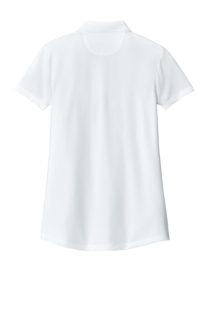 Brooks Brothers Women's Mesh Pique Performance Polo BB18221 White