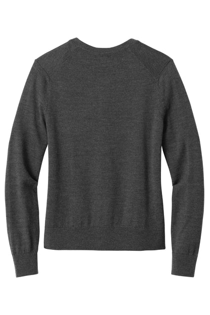 Brooks Brothers Women's Washable Merino Cardigan Sweater BB18413 Windsor Grey Heather