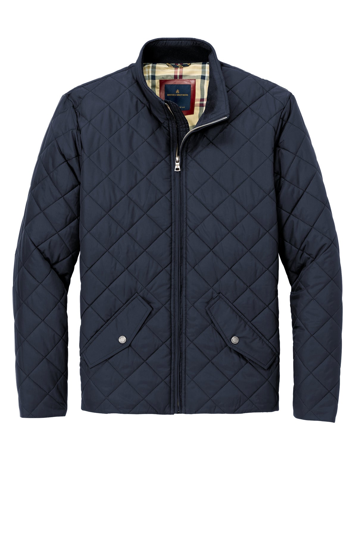 Brooks Brothers Quilted Jacket BB18600 Night Navy