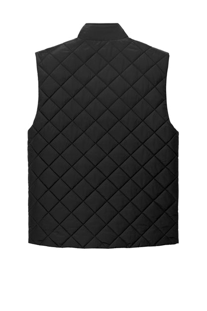 Brooks Brothers Quilted Vest BB18602 Deep Black